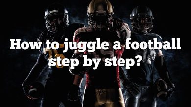 How to juggle a football step by step?