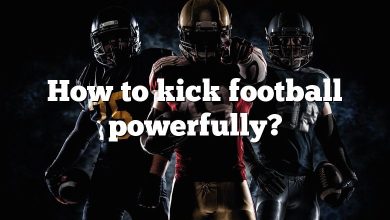 How to kick football powerfully?