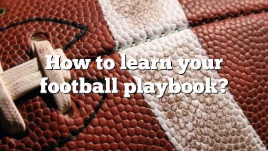 How to learn your football playbook?