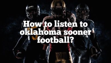 How to listen to oklahoma sooner football?