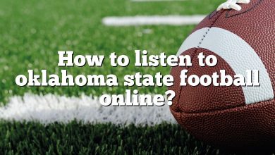 How to listen to oklahoma state football online?