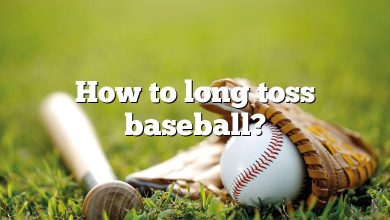 How to long toss baseball?