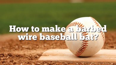 How to make a barbed wire baseball bat?