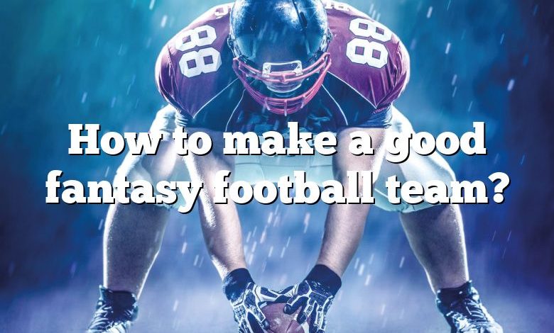 Good Fantasy Football Themes