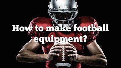 How to make football equipment?