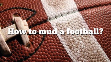 How to mud a football?