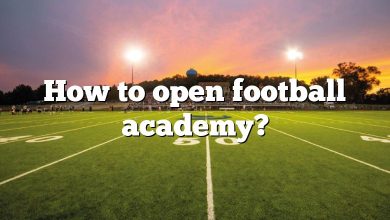 How to open football academy?