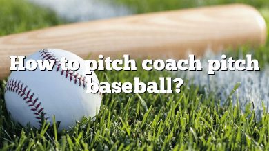 How to pitch coach pitch baseball?