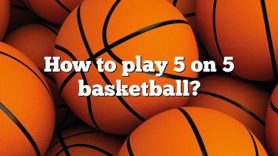 How to play 5 on 5 basketball?