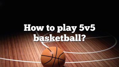 How to play 5v5 basketball?