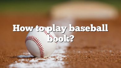 How to play baseball book?