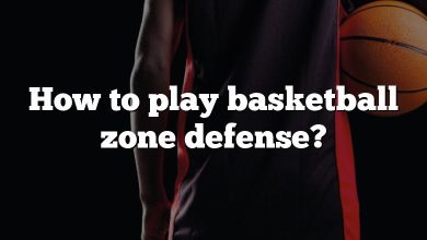 How to play basketball zone defense?