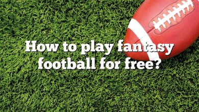 How to play fantasy football for free?