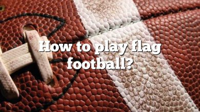How to play flag football?