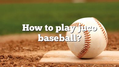 How to play juco baseball?