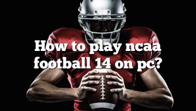 How to play ncaa football 14 on pc?