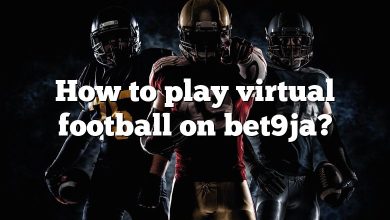 How to play virtual football on bet9ja?