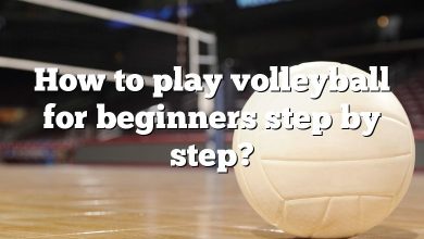 How to play volleyball for beginners step by step?