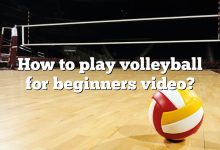 How to play volleyball for beginners video?