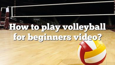 How to play volleyball for beginners video?