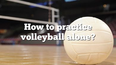 How to practice volleyball alone?