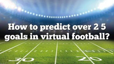 How to predict over 2 5 goals in virtual football?