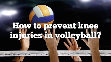 How to prevent knee injuries in volleyball?