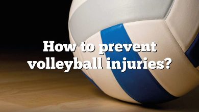 How to prevent volleyball injuries?