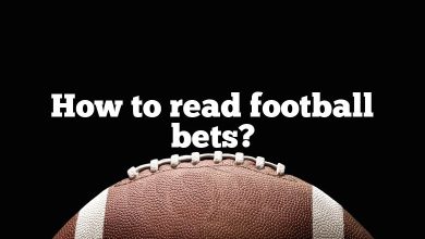 How to read football bets?