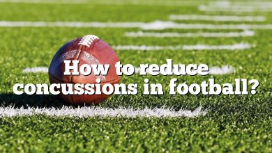 How to reduce concussions in football?