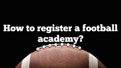 How to register a football academy?