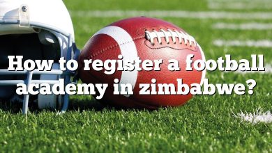 How to register a football academy in zimbabwe?