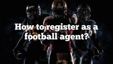 How to register as a football agent?