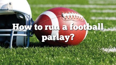 How to run a football parlay?