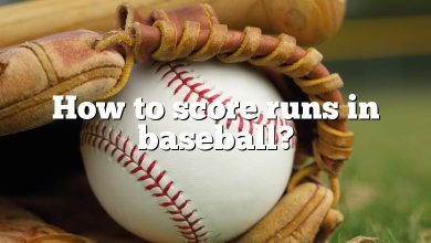 How to score runs in baseball?