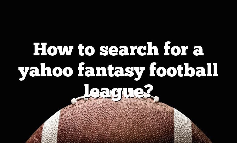 Yahoo Fantasy Launches Draft Together: Join your football league