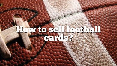 How to sell football cards?
