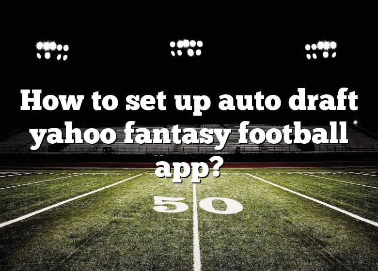 Yahoo Fantasy's Draft Together: Join your football league mates via video  chat