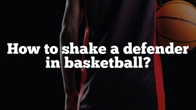 How to shake a defender in basketball?