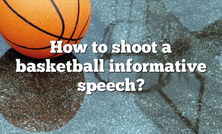 short speech on basketball