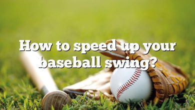 How to speed up your baseball swing?