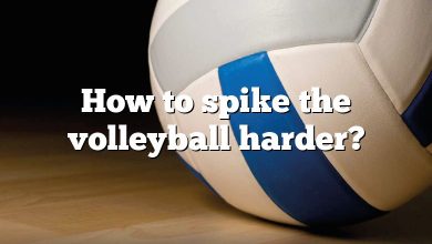How to spike the volleyball harder?