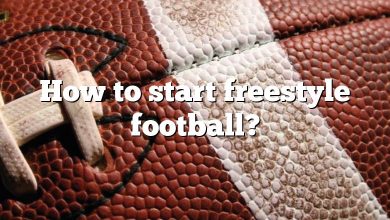 How to start freestyle football?