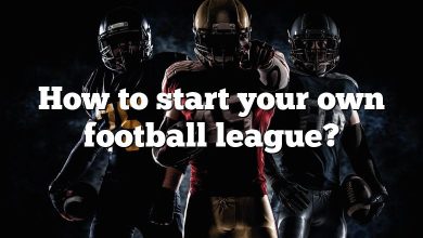 How to start your own football league?