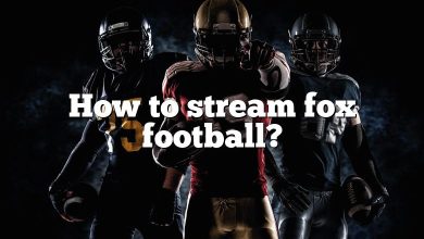 How to stream fox football?