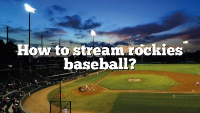 How to stream rockies baseball?