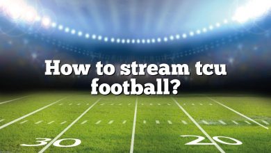 How to stream tcu football?