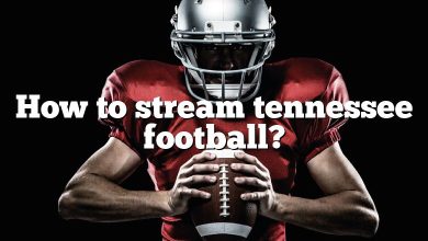 How to stream tennessee football?