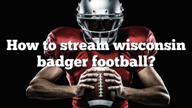 How to stream wisconsin badger football?