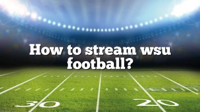 How to stream wsu football?